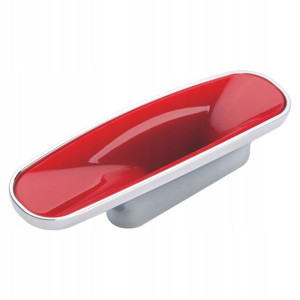 Uchwyt meblowy GAMET UU07 chrom / czerwony 32mm
