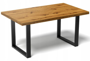 Stół kuchenny do jadalni loft DĄB LANCELOT 120X60