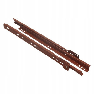 Prowadnica rolkowa 350mm GAMET kolor MOKKA