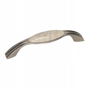 Uchwyt meblowy porcelana GAMET UP17-96-GA11-MLK-4