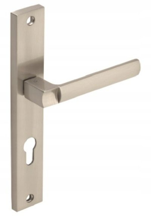 Klamka GAMET DH-02 VERSA wkładka nikiel szczotka
