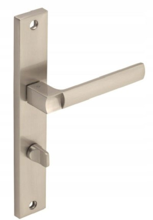 Klamka GAMET DH-02 VERSA WC prawa nikiel szczotka
