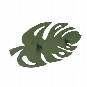 Wieszak ścienny GAMET WS08 liść MONSTERA zielony
