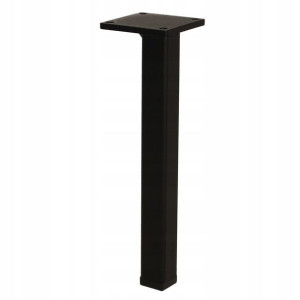 Nóżka meblowa GAMET NS30 czarny strukturalny 140mm