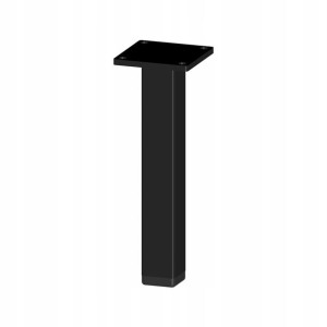 Nóżka meblowa GAMET NS46 czarny strukturalny 120mm