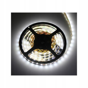 Taśma PREMIUM 300 LED bez żelu 5m, IP20 30W zimna
