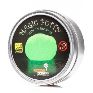 MASA MAGNETYCZNA ŚWIECĄCA 80g z latarką UV