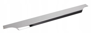 Uchwyt krawędziowy GAMET UA116 L-396 chrom typ D