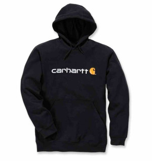 Bluza Carhartt Signature Logo Midweight Black XL