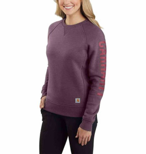 Bluza Carhartt Clarksburg Graphic Sweatsh Berry XS