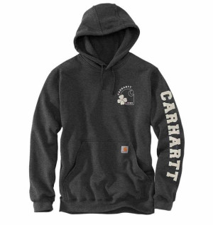 Bluza Carhartt Midweight Shamrock Graphic Carbon S