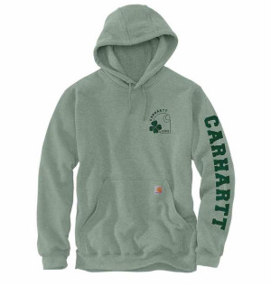 Bluza Carhartt Midweight Shamrock Graphic Jade XL