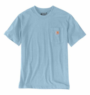Koszulka Carhartt Heavyweight K87 Pocket Moonstone XS