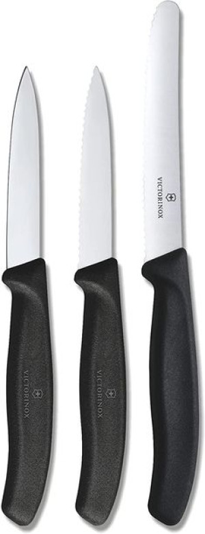Victorinox Zestaw Noży Nóże Uniwersalne Czarne
