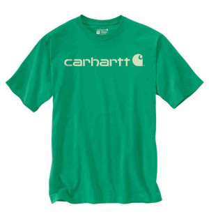 Koszulka Carhartt Heav Core Logo Malachite XXL