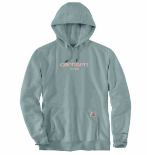 Bluza Carhartt Force Lightweight Logo Blue Surf S