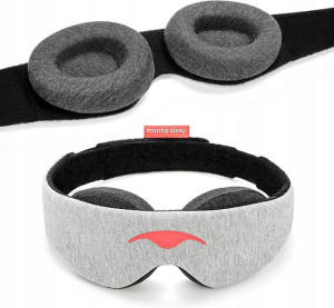 Manta Sleep Mask Opaska Na Oczy Do Spania Uk 100%