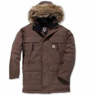 Kurtka Carhartt Quick Duck Sawtooth Parka Brown XXL