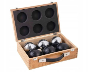 KULE DO GRY GRA BULE BOULE PETANQUE 6szt Skrzynka