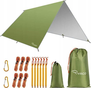 Ryaco Plandeka kempingowa 3m x 3m wodoszczelna