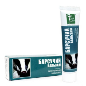 Rozgrzewający balsam do ciała tłuszcz borsuka 7 Nut 50ml