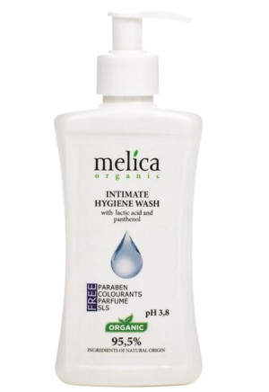 Płyn do higieny intymnej z kw. mlekowym i pantenolem Melica Organic