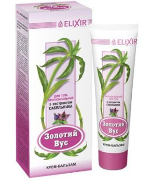 Krem na stawy Złoty Wąs z sabelnikiem Elixir
