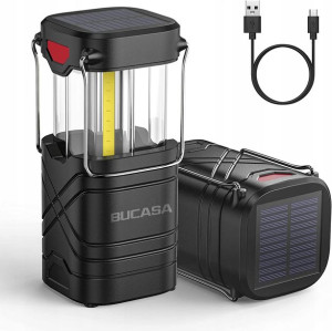 Lampa Solarna Dwupak Wodoodporna Prezent Usb Led