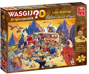Puzzle 1000 Wasgij Original Retro 5 Późna rezerwa