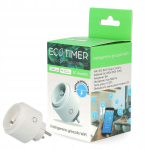 Gniazdko Wifi Inteligentne Pobór Smart Plug 3680w