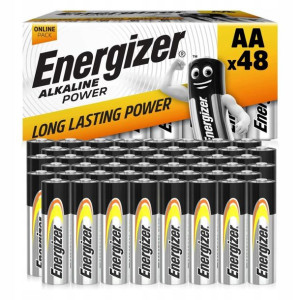 Baterie Energizer Alkaline Power Aa Lr6 1,5v 48szt