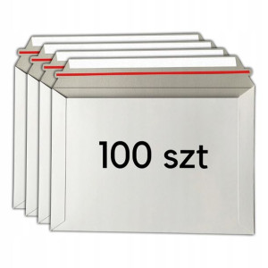 Koperty Kurierskie Tekturowe A4 100szt