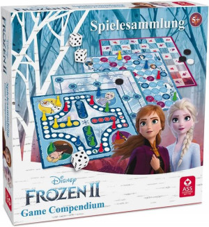DISNEY KRAINA LODU GRA PLANSZOWA 4 w 1 dla dzieci