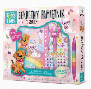 Pamiętnik z szyfrem Magiczny atrament Stnux