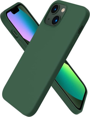 Etui SILICONE SOFT do iPhone 13 mini +Szkło