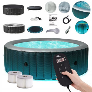 Jacuzzi Dmuchane Spa 6os Ogrodowe Podświetlane Mspa Starry