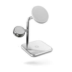 Zens Aluminium 4w1 Bezprzewodowa Ładowarka MagSafe oraz Apple Watch