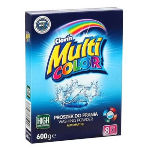 Proszek do prania CLOVIN MULTICOLOR 600g