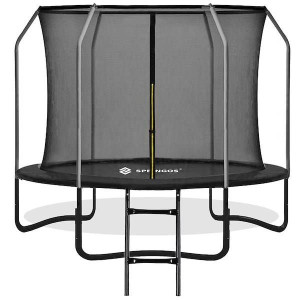 Trampolina ogrodowa dla dzieci 10 FT z siatką wewnętrzną 305-312 cm