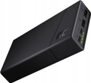 Powerbank Green Cell 20000 mAh GRATIS kabel USBC-A