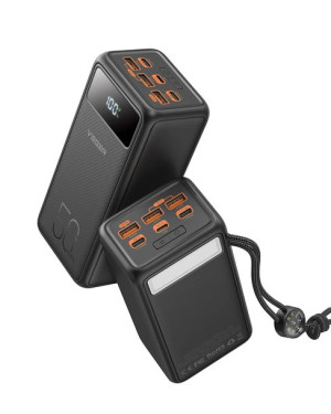 Veger Tank Lite Power Bank 50 000 mAh 3x USB-A, Lightning, USB-C 22,5 W