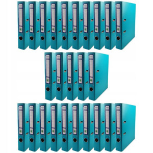 Segregator A4 EKOBOX 50mm TURKUSOWY 25szt.