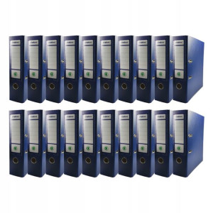 Segregator A4 PP EKOBOX 80mm GRANATOWY 20szt.