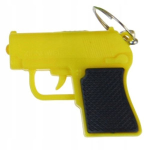 Brelok zawieszka Pistolet 60mm świecący