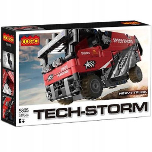 Klocki COGO Ciężarówka Tech-Storm 339el.