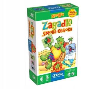 Gra Nowe Zagadki Smoka Obiboka Granna 4-7 Lat