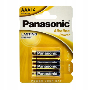 Baterie Alkaliczne Panasonic R3 1,5v Aaa 4 Szt