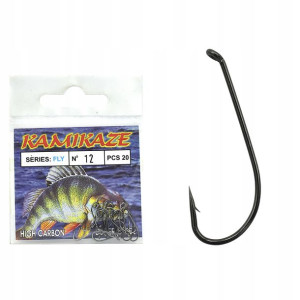 Haczyk Haczyki KAMIKAZE FLY Nr 12 (20szt) b. nick