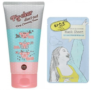 Holika Holika Pig Clear Dust Out Deep Cleansing Foam 150ml