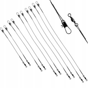 Przypony Stalowe Stalki 15-28 Cm 13 Kg 1x7 -10 Szt